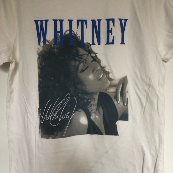 Whitney Houston I Wanna Dance Vintage Tee - Picture 5 of 7